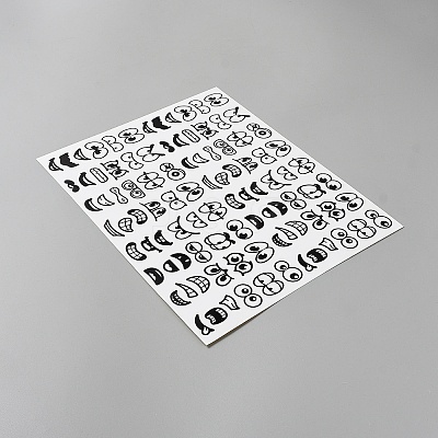 Eye Paper Self-adhesive Stickers DIY-WH0899-620B-1