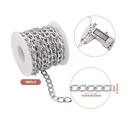 Oxidation Aluminum Curb Chains CHA-TA0001-12-1