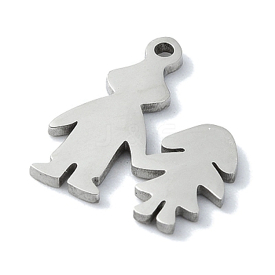 Non-Tarnish 304 Stainless Steel Charms STAS-C097-31P-1