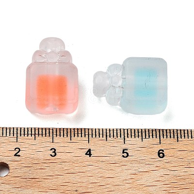 Transparent Acrylic Beads X-OACR-A032-11-1