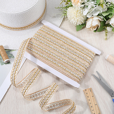 12M Braided Polyester Ribbons SRIB-WH20007-01C-1