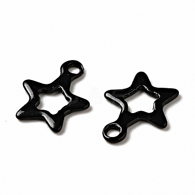 Spray Painted 201 Stainless Steel Charms STAS-G304-29A-1