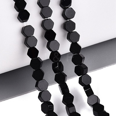Natural Obsidian Beads Strands GG-N002-02A-01-1