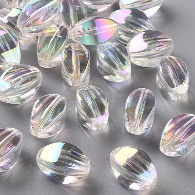 Transparent Acrylic Beads X-TACR-S156-002-1