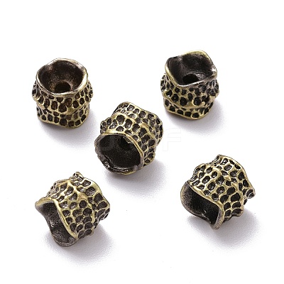 Tibetan Style Brass Beads X-KK-P214-01BAB-1