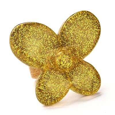 Acrylic Finger Rings RJEW-M137-02C-1