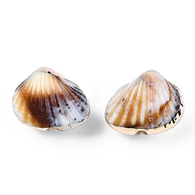 Electroplate Acrylic Beads X-OACR-S021-55-1