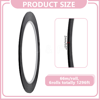 66M PET Adhesive Tape LS-AJEW-WH0481-171C-1