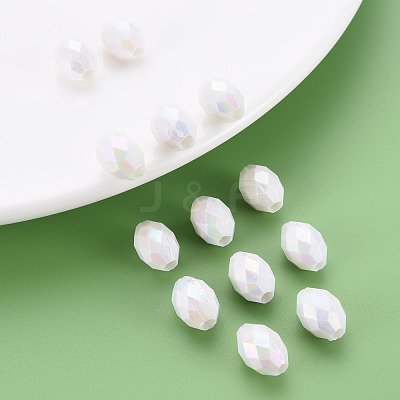 Opaque Acrylic Beads TACR-S153-32I-09-1