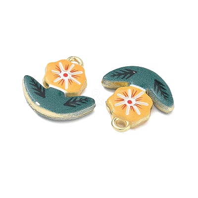 Printed Alloy Pendants PALLOY-P319-07I-05-1