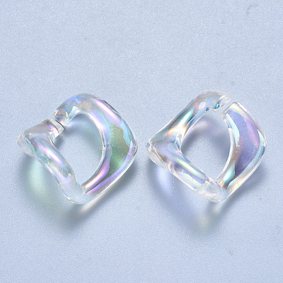 Transparent Acrylic Linking Rings OACR-S036-003A-D01-1