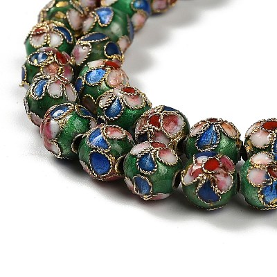 Handmade Cloisonne Beads CLB-O001-M10-02-1