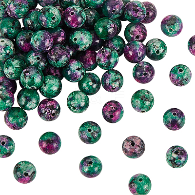 Natural Ruby in Zoisite Beads Strands G-OC0001-15-1
