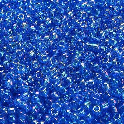 FGB 8/0 Grade A Round Glass Seed Beads SEED-Q010-3mm-F545-1