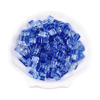 Baking Paint Transparent Glass Beads LS-DGLA-N005-01A-02-1