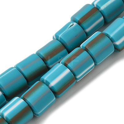 Polymer Clay Beads Strands CLAY-H006-01K-1
