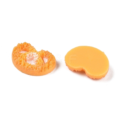 Cookie Luminous Resin Cabochons CRES-T026-02D-1