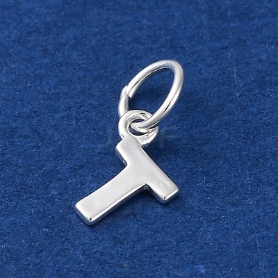 925 Sterling Silver Letter Charms LS-STER-C012-01S-T-1