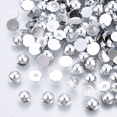 ABS Plastic Cabochons OACR-S034-4mm-02-1