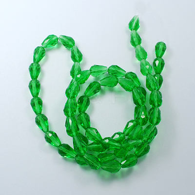 Glass Beads Strands GLAA-R024-15x10mm-6-1