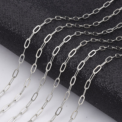 Brass Paperclip Chains CHC-S008-001D-P-1
