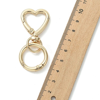Alloy Swivel Clasps KEYC-JKC01477-02-1