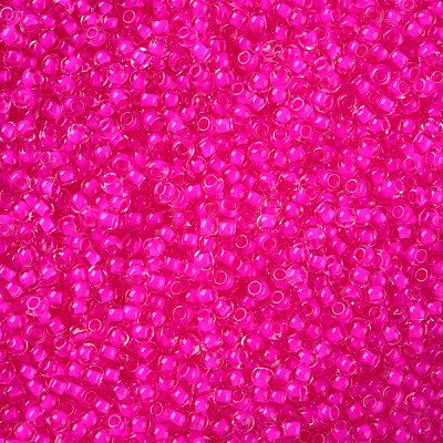 11/0 Grade A Transparent Glass Seed Beads X-SEED-N001-D-207-1