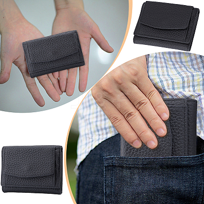 Cowhide Leather Wallets AJEW-WH20002-41B-1