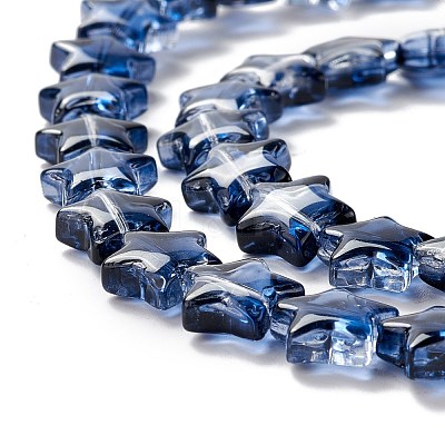 Transparent Glass Beads Strand GLAA-K057-01A-1