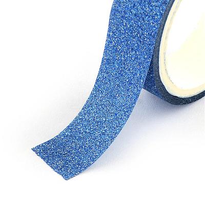Glitter Powder DIY Scrapbook Decorative Paper Tapes DIY-S028-03-1