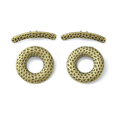 Tibetan Style Alloy Toggle Clasps LS-MLF10975Y-NF-1