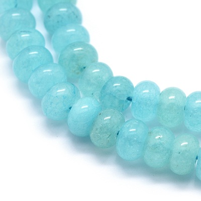 Natural White Jade Beads Strands G-E507-01-1