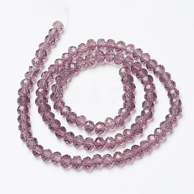 Glass Beads Strands EGLA-A034-T6mm-D13-1