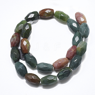 Natural Indian Agate Beads Strands X-G-S357-A03-1