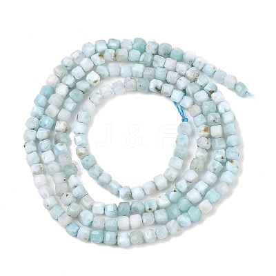 Natural Larimar Beads Strands G-F803-C01-03A-1