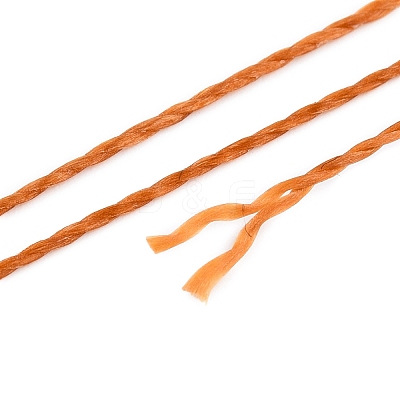 2-Ply Round Waxed Cotton Thread Cords YC-T004-01A-09-1