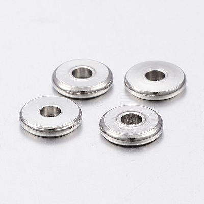 Tarnish Resistant 304 Stainless Steel Beads A-STAS-H426-01-6MM-1