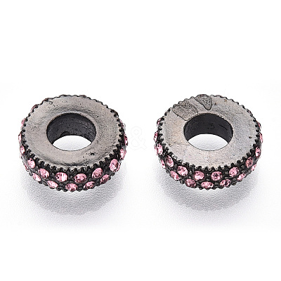 Alloy European Beads MPDL-S067-24EB-B-1