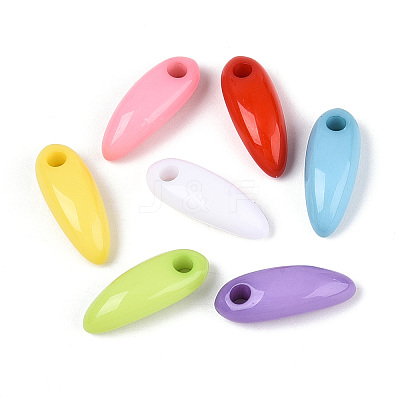 Opaque Acrylic Pendants OACR-N146-07-1
