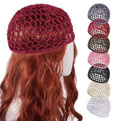 1Pc Cloth African Kufei Hat for Women AJEW-TADJ0001-12B-1