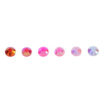 Pointed Back Resin Rhinestone Cabochons MRMJ-N029-01A-01-1