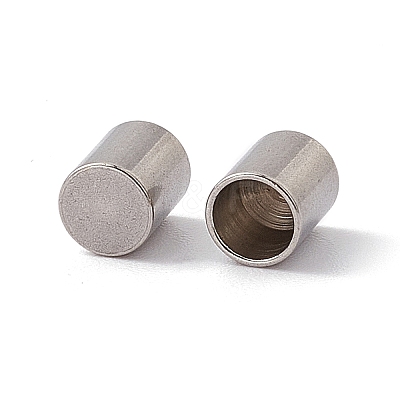 Tarnish Resistant 201 Stainless Steel Cord Ends STAS-G288-01B-P-1