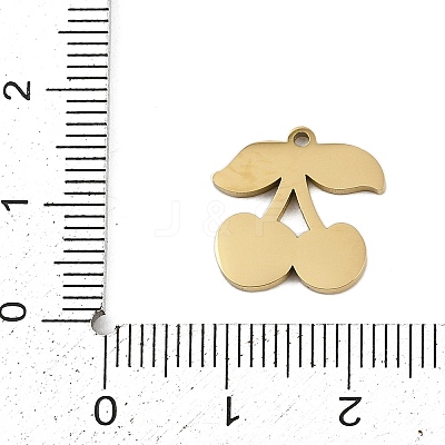 304 Stainless Steel Enamel Charms STAS-I338-01G-01-1