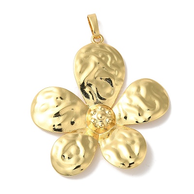 Rack Plating Brass Pendants KK-A229-23G-1