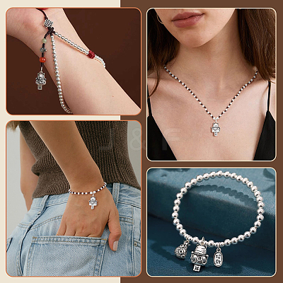 1Pc S925 Sterling Silver Pendants STER-BC0003-20A-1