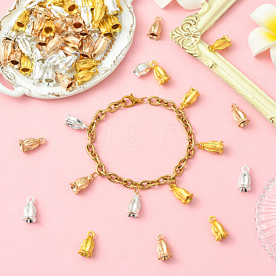 60Pcs 3 Colors Alloy Pendants FIND-SC0017-31-1