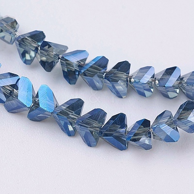 Electroplate Glass Beads Strands EGLA-J145-4mm-FR04-1