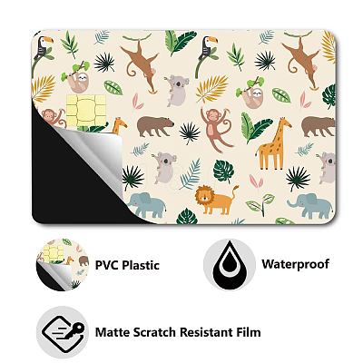 PVC Plastic Waterproof Card Stickers DIY-WH0432-157-1