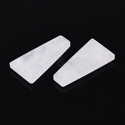 Natural White Jade Pendants G-Q601-10G-1