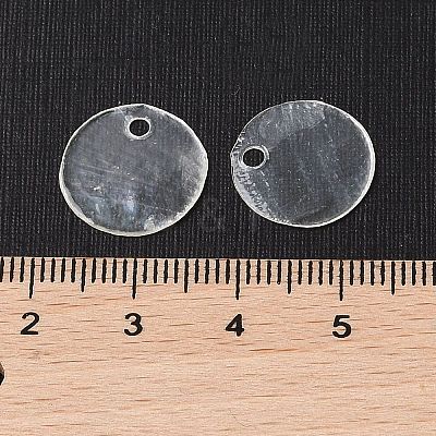 Natural Capiz Shell Pendant BSHE-H018-19-1
